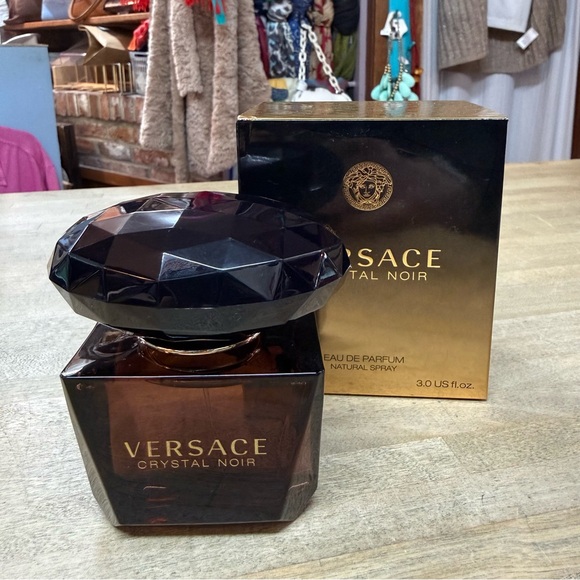 Versace Other - VERSACE Crystal Noir Eau De Parfum 3.0 oz NEW